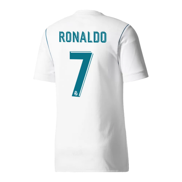 Ronaldo 7 - 2017/18 Merengues Home Jersey - Retro