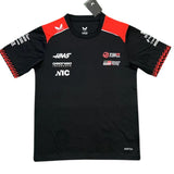 Haas F1 Racing Team Setup 2026 T-Shirt - Black (Superior Quality)