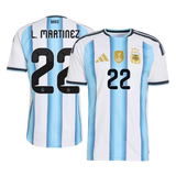 L. Martinez 22 - Argentina Home World Cup 2026 - Player Version (Authentic)