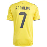 Ronaldo 7 - Al Nassr Home 2025/26 Yellow - Player Version