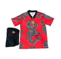 Manchester United Red Dragon kit 2025/26 - (Jersey+Shorts)
