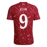 Isak 9 - Liverpool Home 2026/27 - Player Version Quality (UCL Font)
