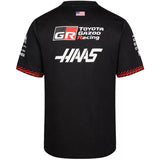 Haas F1 Racing Team Setup 2026 T-Shirt - Black (Superior Quality)