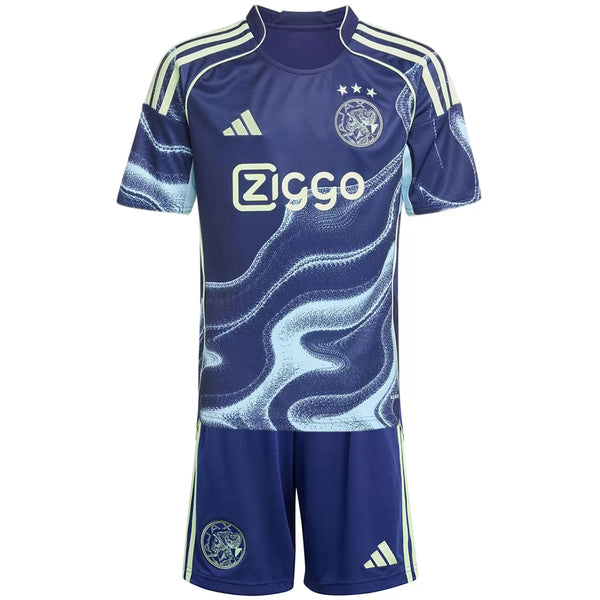 Ajax Away Set 2025/26 - (Jersey + Shorts)