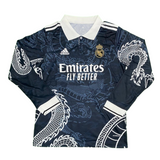 Merengues Dragon Black Fullsleeves Jersey - Master Quality