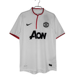 2013/14 Manchester United Away White Jersey - Retro