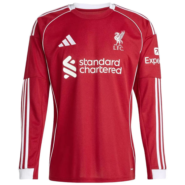 Liverpool Home Fullsleeves 2025/26 - Master Quality