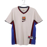 1998/99 FCB Away Cream - Retro Jersey