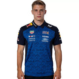 Red Bull Team F1 Blue Polo T-Shirt (Superior Quality)