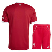 Liverpool Home Set 2025/26 - (Jersey + Shorts)