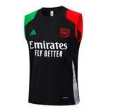Gunners Black Sleeveless Training Set 2024/25