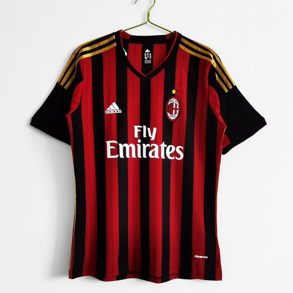 2013/14 AC Milan Home Jersey - Retro – Indiansoccermart