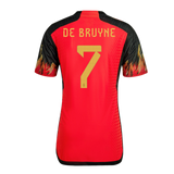 De Bruyne 7 - Belgium Home World Cup 2022 - Master Quality