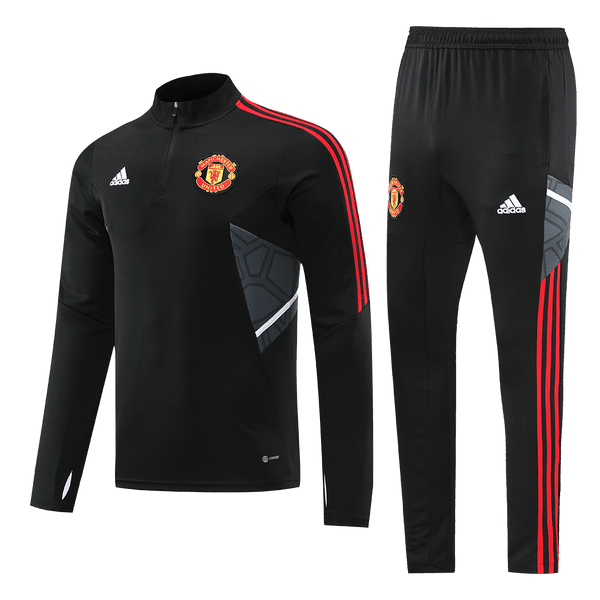 Man united online adidas tracksuit
