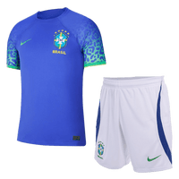 Brazil Away Set (Jersey + Shorts) - World Cup 2022