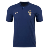 France Home 2022 World Cup Jersey - Player Version