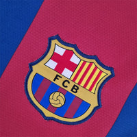 2010/11 Barcelona Home Fullsleeves Jersey - Retro