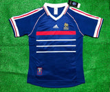 1998 France Home Jersey - Retro