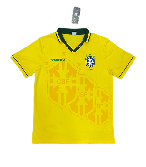 1994-95 Brazil Home Jersey - Retro ( Original Quality )