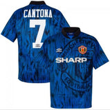1992-93 Cantona 7-  Manchester United Away Jersey