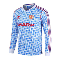 1990-92 Manchester United Away Fullsleeves Retro Jersey