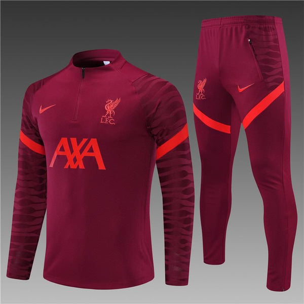 Liverpool Red Training Tracksuit 2021/22