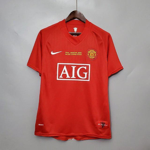 2007-08 Manchester United Home Jersey