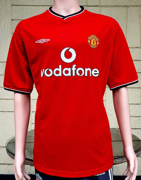 Manchester united hot sale 2001 jersey