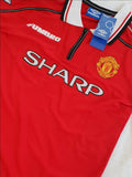 1998-99 Manchester United Home Fullsleeves Jersey