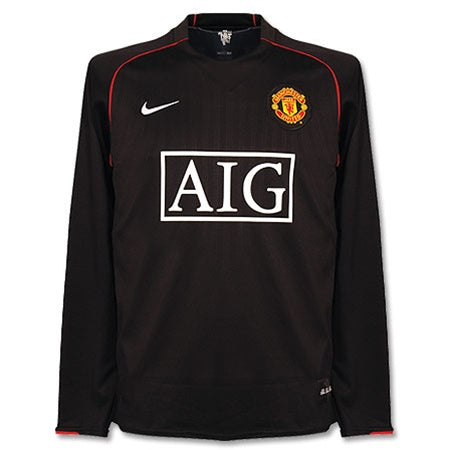 2007-08 Manchester United Away Fullsleeves Jersey Retro