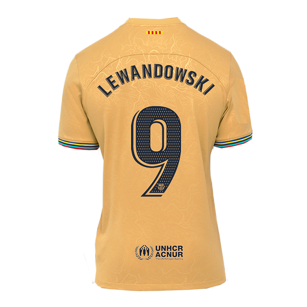 Lewandowski 9 - Barcelona Away 2022/23 - Master Quality