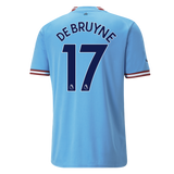 De Bruyne 17 - Manchester City Home 2022/23 - Master Quality