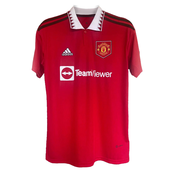 2022/23 adidas Manchester United Long Sleeve Home Jersey - Soccer Master